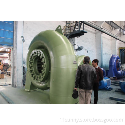 High Quality Francis Turbine Generator / Hydro Francis Turbine for Hydropower Plant